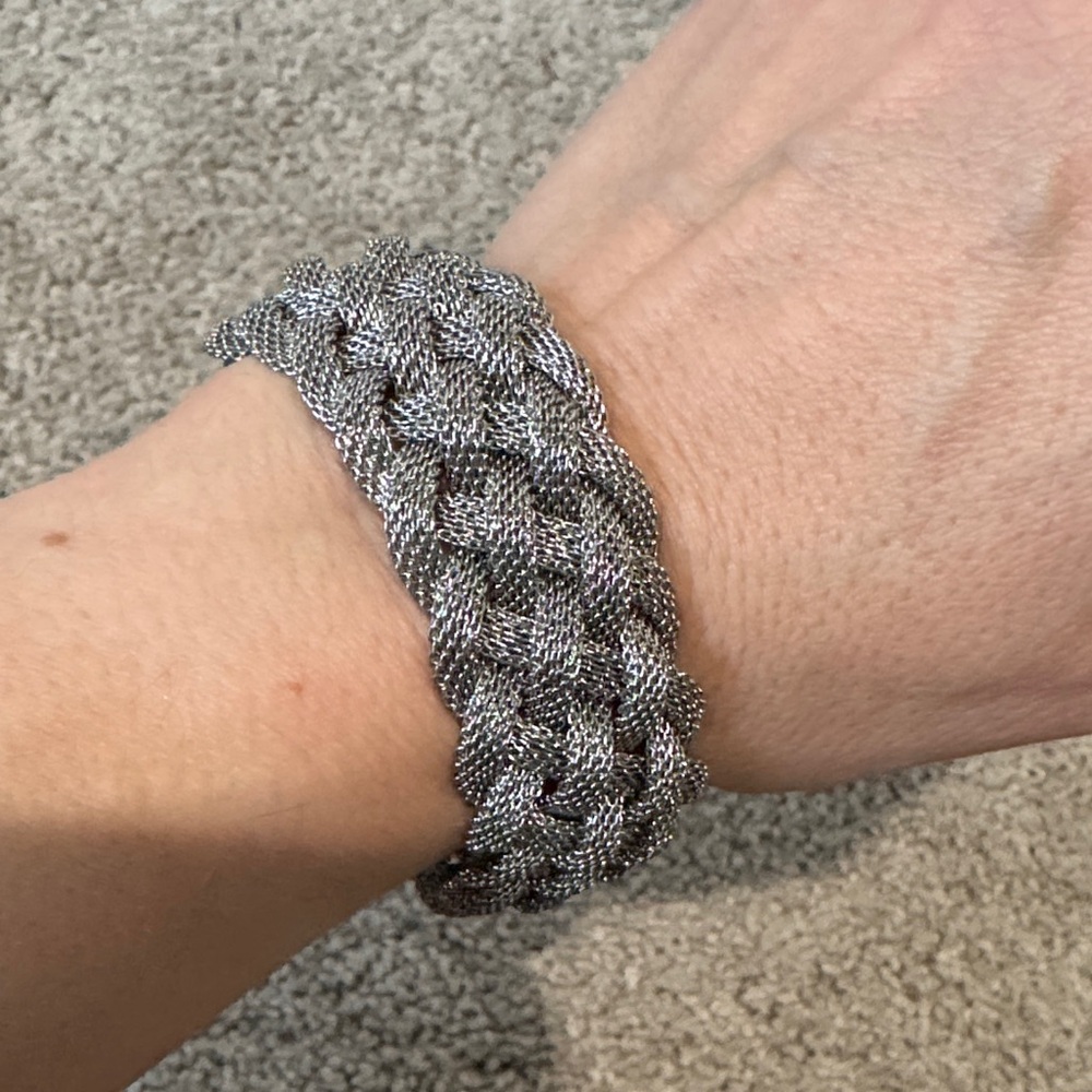 WHBM Mesh braided bracelet